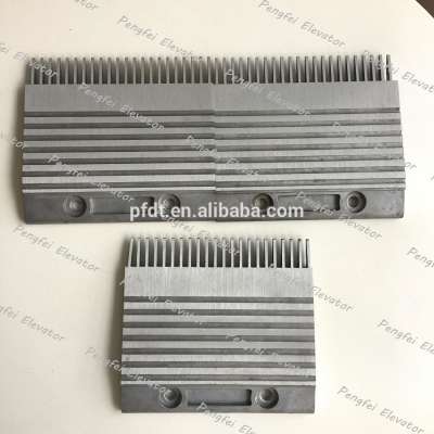 Escalator comb plate used for KONE escalator with 202*202*99