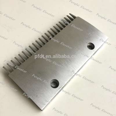 Thyssen escalator parts 22teeth aluminum comb plate for sale