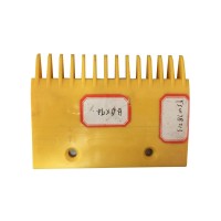 YS017B313 Mitsubishi Escalator Comb Yellow Plastic 126x94x63